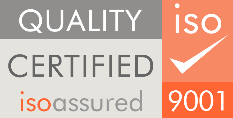 Quality certified isoassured 9001